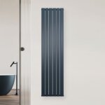Blumfeldt radiateur mural - 1364 w, design moderne, raccordement central  , montage mural inclus, chauffage ...