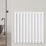 Blumfeldt radiateur mural - 707 w, acier poudr�, double couche, raccordement central � , installation ...