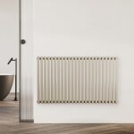 Blumfeldt radiateur mural - 891 w design moderne en acier, tubes chauffants verticaux, raccordement latral, ...