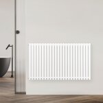 Blumfeldt radiateur mural - 891 w radiateur tubulaire en acier, design moderne, raccordement lat�ral, ...