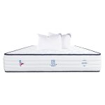 Matelas patriote, 27cm, ressorts ensach�s, mousse haute densit� , ind�pendance du couchage, soutien ferme ...