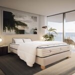 Blumie - matelas patriote, 27cm, ressorts ensach�s, mousse haute densit� , ind�pendance du couchage, ...