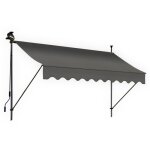Blumie - store banne 300x150 cm avec éclairage led et manivelle Blumie - store banne 300x150 cm avec éclairage led et manivelle