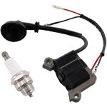 Bobine d'allumage avec bougie pour d�broussailleuse 2 temps 52cc 3 ch moteur 4 en 1 / 5 en 1 multitools ...