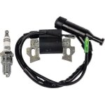 Bobine d'allumage avec bougie d'allumage compatible avec honda gx110 gx120 gx140 gx160 gx200 5, 5 cv ... Bobine d'allumage avec bougie d'allumage compatible avec honda gx110 gx120 gx140 gx160 gx200 5, 5 cv ...