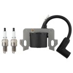 Bobine d'allumage avec bougie d'allumage pour moteur de tondeuse à gazon honda gcv160 gcv135 gcv190 gsv160 ... Bobine d'allumage avec bougie d'allumage pour moteur de tondeuse à gazon honda gcv160 gcv135 gcv190 gsv160 ...