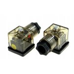 Bobine d'�lectrovanne 12 - 24 v cc fiche �lectrique