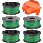 Bobine de fil pour black et decker gl7033 gl8033 gl9035 a6486 dbroussailleuse sans fil 2, 0 mm 6, 1 ...