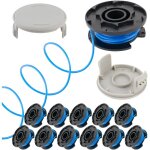 Bobine fil coupe bordure pour ryobi 18v 24v 40v bobine de rechange 0, 065 pouce, compatible avec ryobi ...