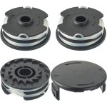 Bobine fil nylon, de fil de rechange pour lidl parkside tondeuse � gazon prt 550 a1, a3 prta 20 - li ...