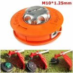 Bobine fil tete debroussailleuse universelle m10 x 1, 25 filetage  gauche pices de rechange coupe bordure ...