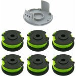 Bobine de rechange pour d�broussailleuse ryobi rac143 rlt36b33 et ry36lt33a - 0 (7 bobines + 1 capuchon) ...
