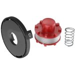 Bobine de rechange fil coupe bordure 2 0mm x 8m compatible einhell cect 36 30 li e solo agillo 36 255 ...