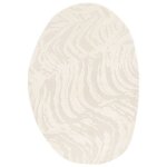 Bobochic - tapis poils courts orian motif abstrait 160x230 beige