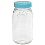 Bocal 2 l bleu - color vis - le parfait