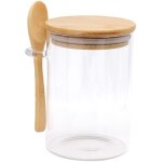 Bocaux en verre, bocaux de conservation alimentaire, bocaux en verre herm�tiques avec couvercles et cuill�res, ...