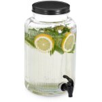 Bocal en verre avec robinet kitchen essentials, 3900 ml Bocal en verre avec robinet kitchen essentials, 3900 ml