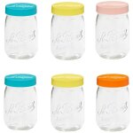 Bocal  vis colors de 1 l (lot de 6) - le parfait