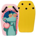 Bodyboard avec poignes - 80x46x5. 2 cm - coco croco rose