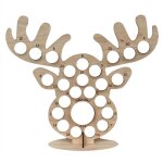 En bois de nol compte  rebours calendrier arbre chocolat stand b
