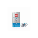 Boite de 10 capsules café illy torrefaction classique décaféiné 8994 argent et bleu Boite de 10 capsules café illy torrefaction classique décaféiné 8994 argent et bleu