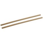 Boite de 250 pailles en papier brun 21 cm fackelmann nature