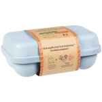 Bo�te 6 oeufs coquille - bleu