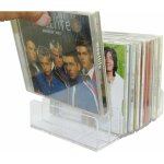 Bo�te acrylique transparente pour rangement jusqu?� 14 bo�tiers cd standards, organisation claire
