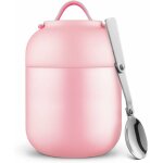 Fei yu - botes alimentaires isothermes, thermos tanche portable 700ml avec cuillre pliante en acier ...