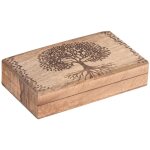 Signes grimalt - bote arbre de vie moyenne pour le rangement de bijoux et d'accessoires, idale pour ...
