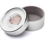 Bo�te de bapt�me avec cadre taille: fi 103x50 mm ugs : zv7566261