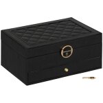 Boite bijoux noire l24, 5 - feeric lights & christmas