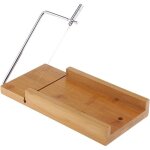 Bo�te en bois et acier inoxydable, coupe - savon artisanal en acier inoxydable, d�coupe de pr�cision