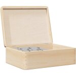 Bo�te en bois avec couvercle - coffre de rangement - stockage rangement 40x30x13 cm bois de pin massif ...