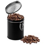 Bo�te � caf� en acier inoxydable herm�tique avec valve ? r�cipient sous vide noir pour conserver la fra�cheur ...