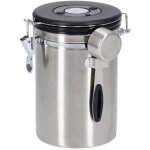Bote  caf hermtique avec clip et cuillre doseuse, 1700 ml