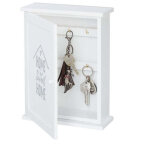 Boite a cles en bois avec motif