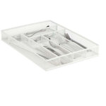 Boite a couverts 6 compartiments en metal