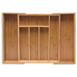 Boite a couverts en bambou extensible