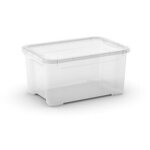 Boîte curver t box 14l - transparente, pour stocker des aliments et autres articles Boîte curver t box 14l - transparente, pour stocker des aliments et autres articles