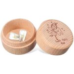 Bo�te � dents de lait avec gravure en bois, bo�te � dents mignonne, boite a dents de lait, cadeau pour ...