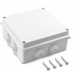 Boite de derivation, ip65 en plastique abs, etanche exterieur, blanc, 150 x 150 x 70 mm Boite de derivation, ip65 en plastique abs, etanche exterieur, blanc, 150 x 150 x 70 mm