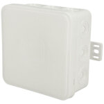 Bo�te de d�rivation en saillie 85x85x41mm ip54 12 passe - c�bles � membrane int�gr�s blanc v6 edo777916 ...