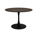 Boite a design - table design, grande table en bois raku noir en wood