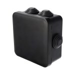 Edo solutions - bo�te de drivation tanche en saillie, presse - �toupes, fermeture � clic 85x85x45mm ip55 ...