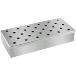 Bo�te de fum�e en acier inoxydable, bo�te de bois de fruits bo�te de charbon de bois, bo�te d'�pices ...