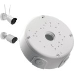Bo�te de jonction de base de 120 mm de profondeur pour cam�ras de s�curit�, bo�te de gestion des c�bles ...