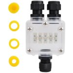 Bo�te de jonction, connecteur �tanche ip68, bo�te de d�rivation �tanche 3 voie, connecteurs bo�te pour ...