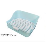 Bo�te � liti�re de lapin facile � nettoyer, pour apprendre � utiliser la toilette, pour petits animaux ...