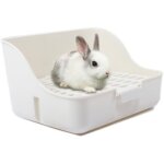 Bo�te liti�re de lapin facile nettoyer pour apprendre � utiliser la toilette, pour petits animaux / cochons ...